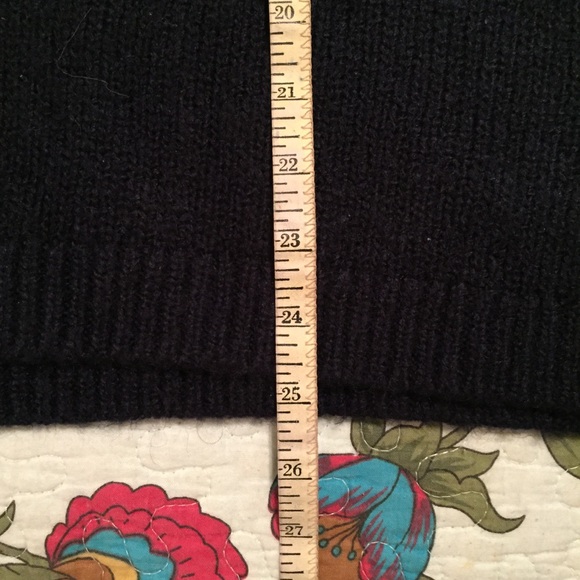 Navy Blue Fair Isle Sweater - Picture 5 of 7